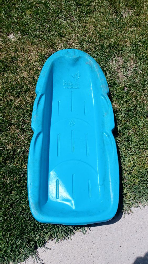BLUE TOBOGGAN!