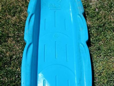 BLUE TOBOGGAN!