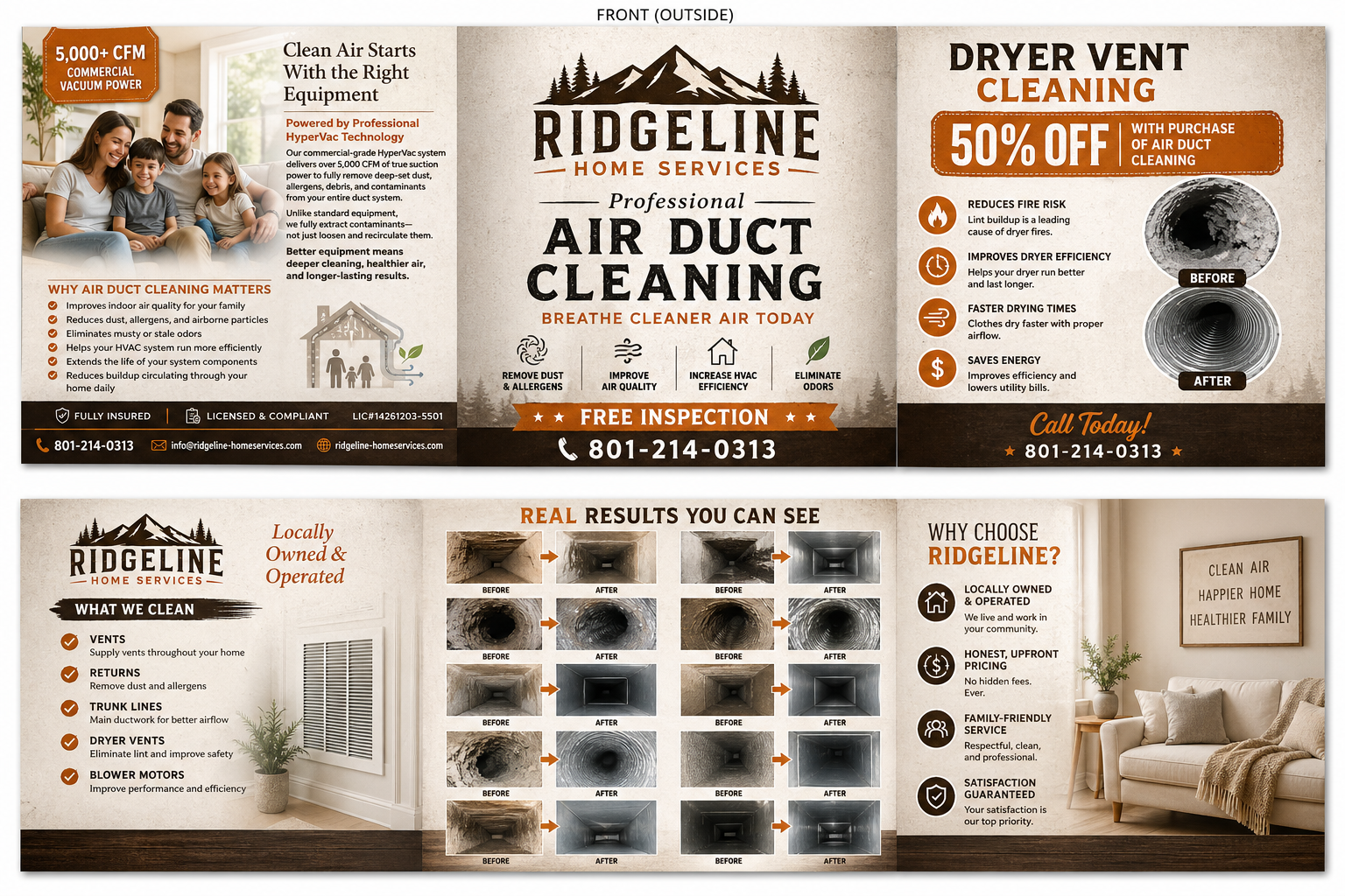 Professional Air Duct & Dryer Vent Cleaning (Improve Airflow & Safety)