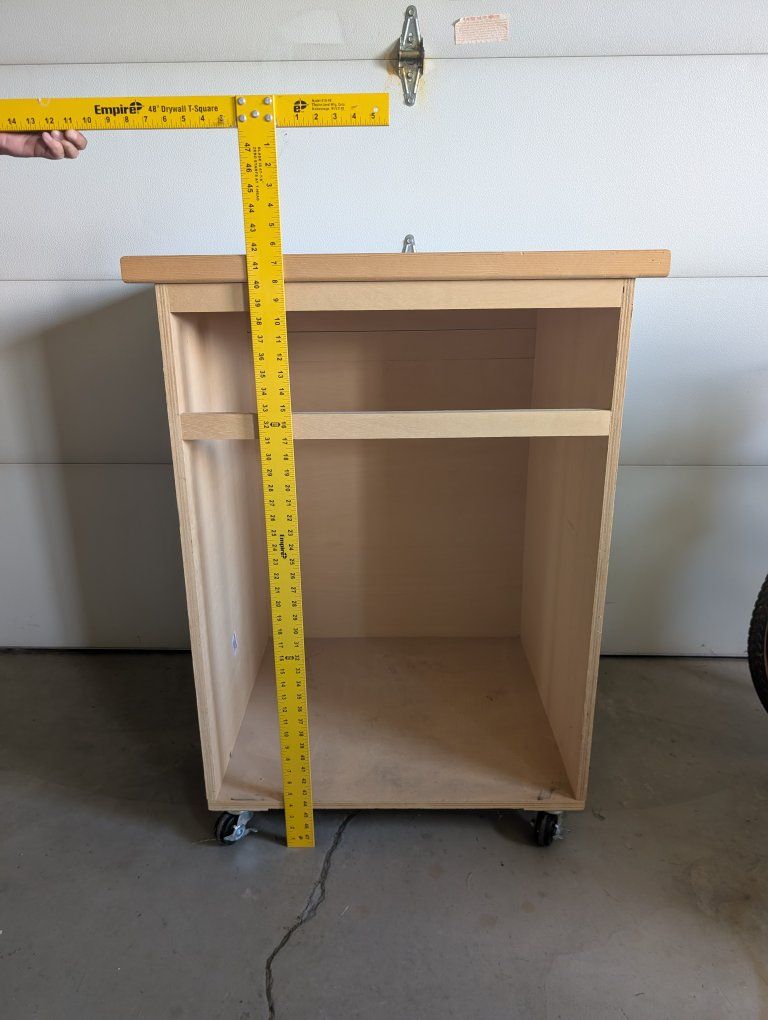 garage cabinet on wheels
