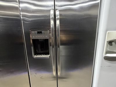 GE Profile Stainless Steel Side-by-Side Refrigerator
