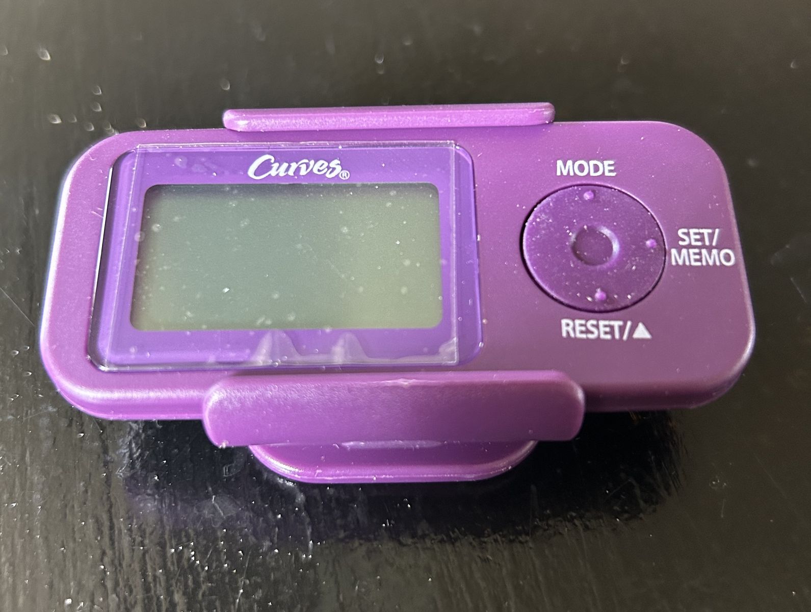 Curves Clip On Digital Pedometer - Brand new