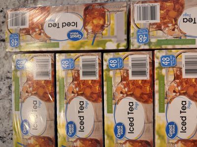 Great Value Family Size Iced Tea Bags - 9 Boxes, 6 x 48ct & 3 x 24ct Gallon Size