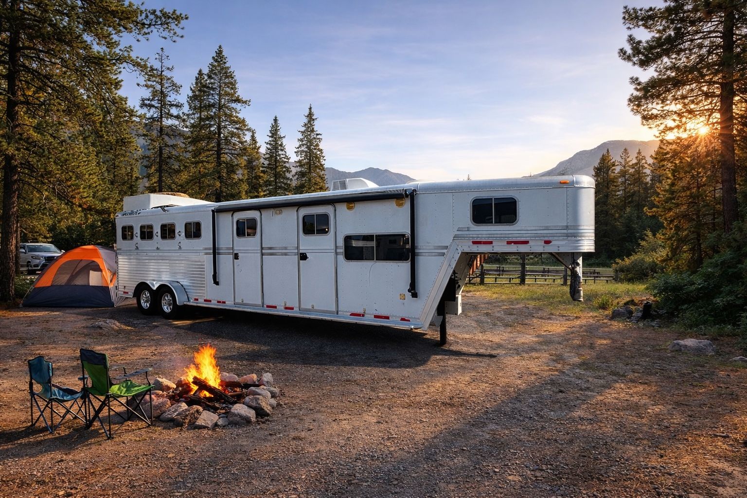 1999 Featherlite 4 Horse LQ