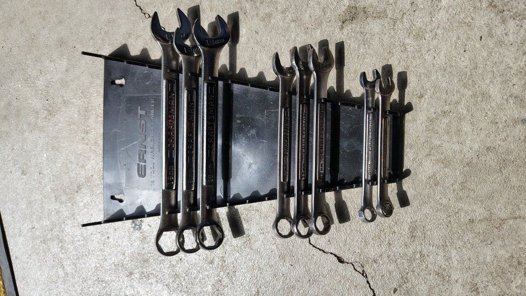 Craftsman Metric Combo Wrench Lot