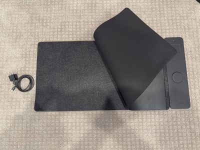 Journey ALTI Wireless Charging Desk Mat + USB-C Wall Charger (Like New)