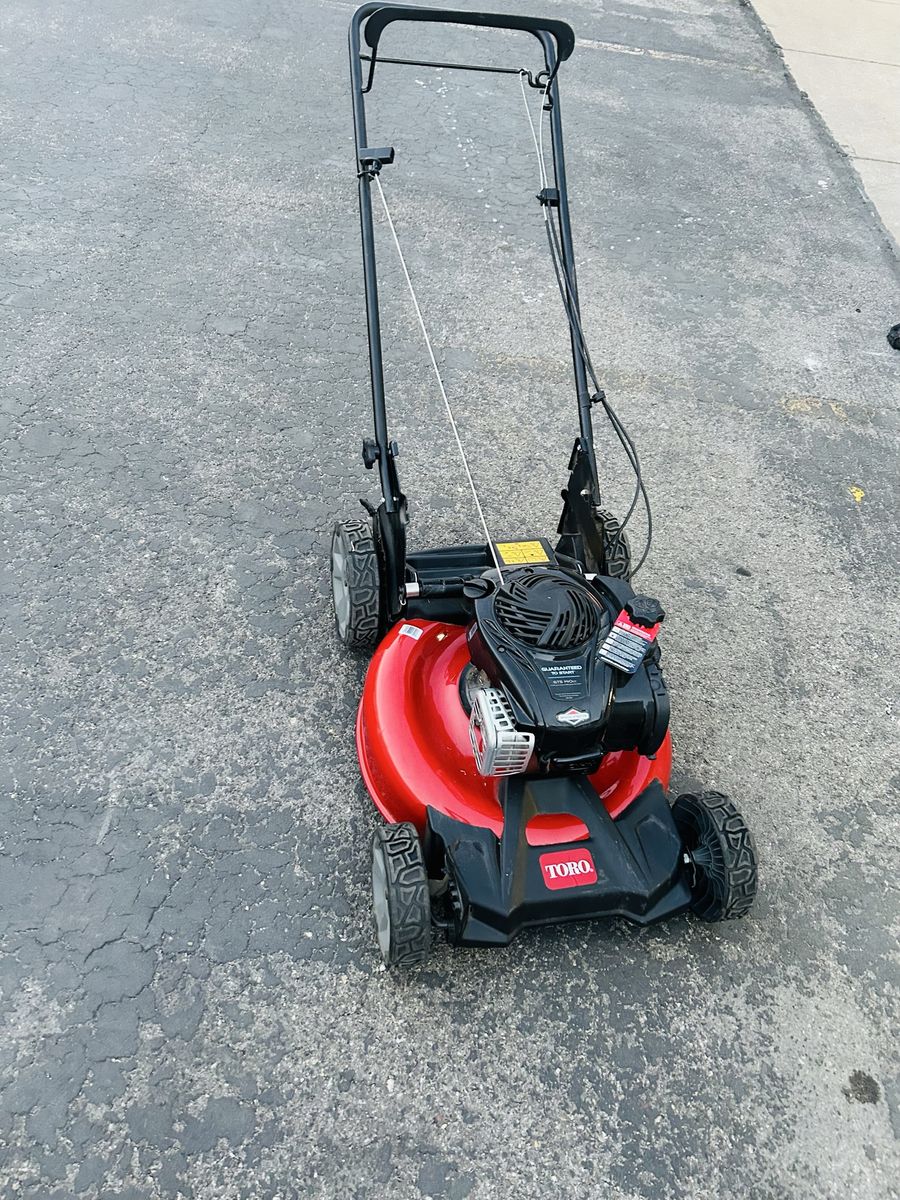 New toro GTS 140cc self propelled mower 