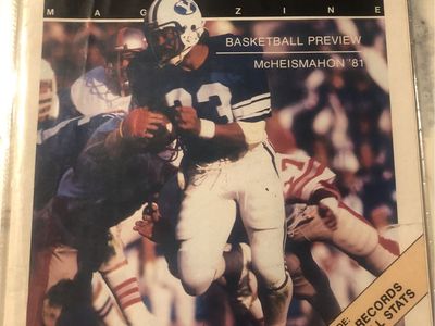 BYU Sports Magazine Dec 1981 - McMahon's Records & Final Football Stats, Basketball Preview