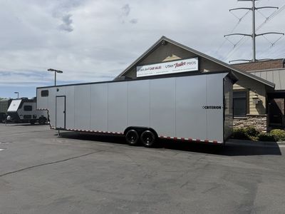 2026 Criterion 8x38 / 8.5x38 .080 Aluminum Gooseneck Enclosed Cargo Toy Hauler New