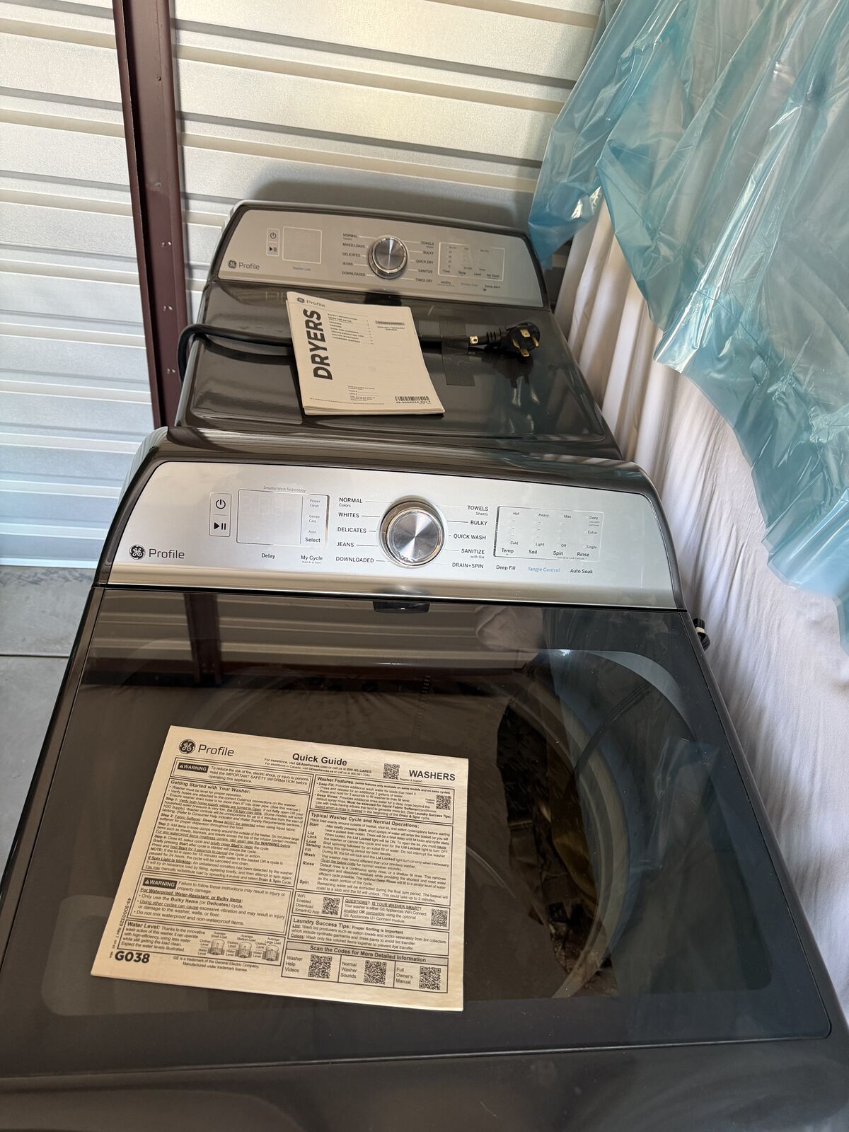 GE Profile Washer and Driver