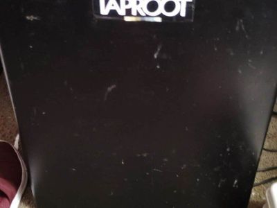 Taproot Black Mini Fridge Compact Refrigerator