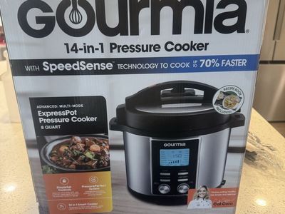 8 QT PRESSURE COOKER 14 IN 1 GOURMIA