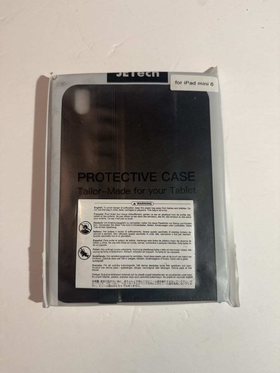 JETech Protective Case For iPad mini 6 (6th Generation) Black NEW