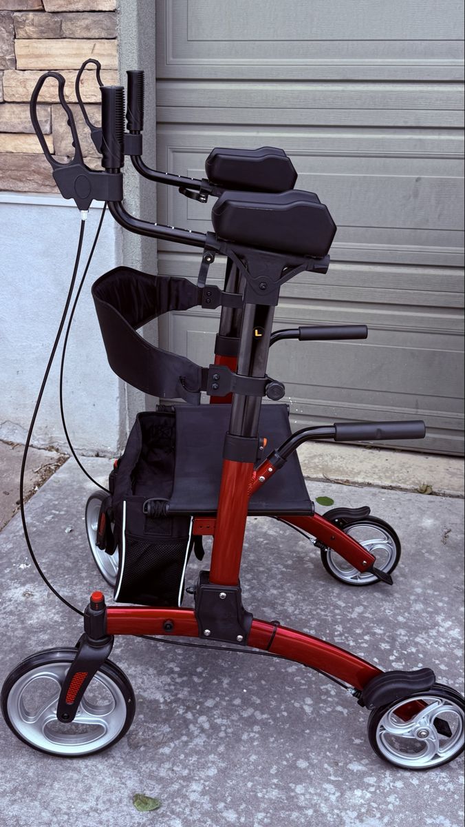 Healconnex Upright Walker - Never Used, New Condition, Red, Mobility Aid