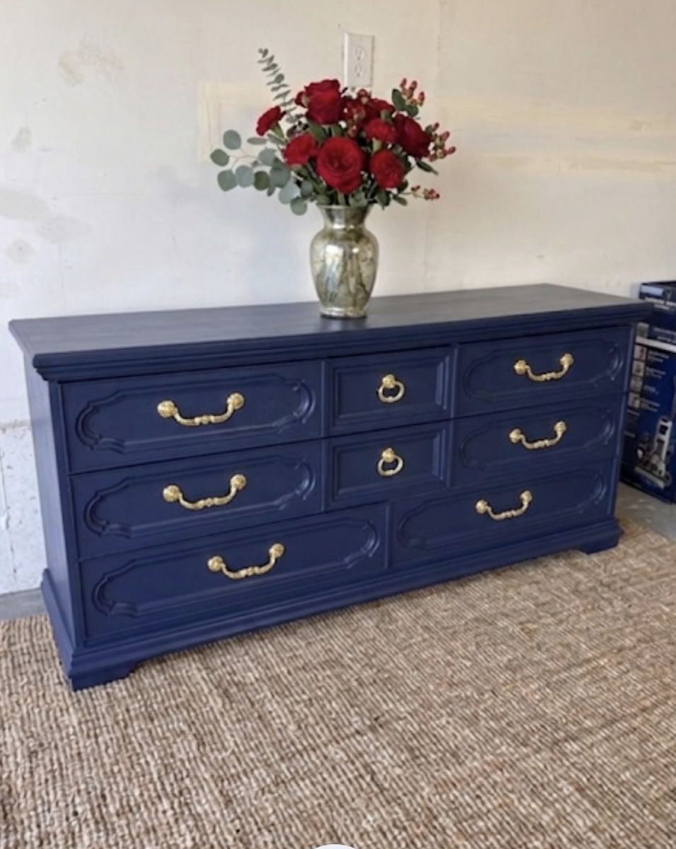Navy dresser