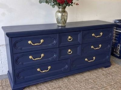 Navy dresser