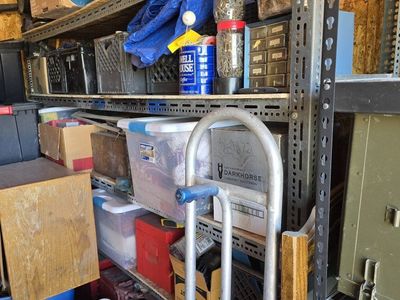 Estate Sale a mans storage unit contents