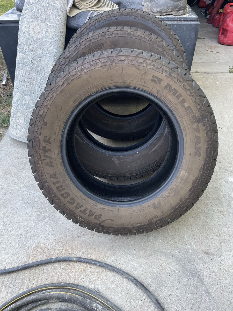 Milestar Patagonia A/T R Tires 35x12.50R20LT (Set of 3)