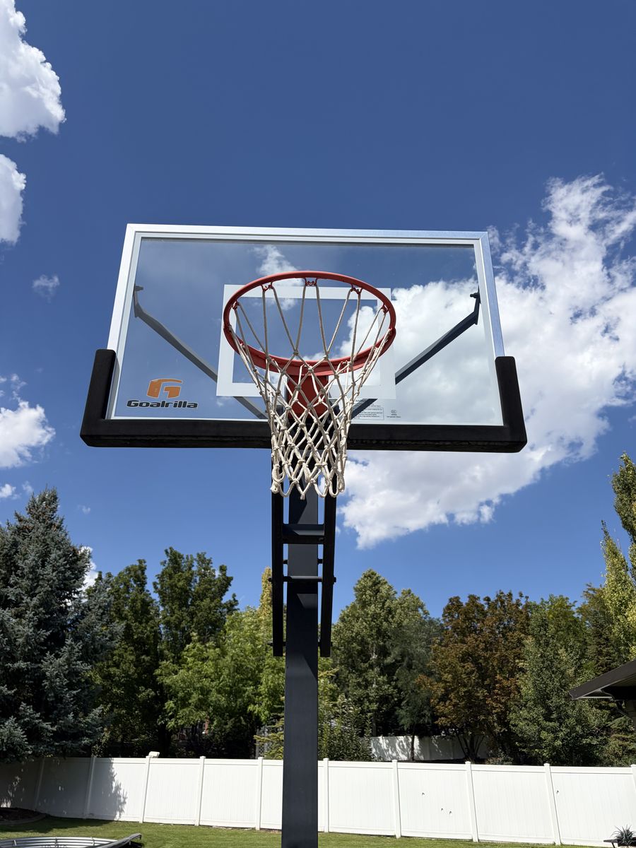Gorilla Goal Adjustable Basketball Hoop