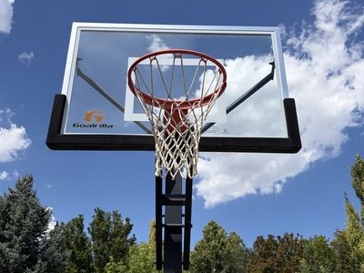 Gorilla Goal Adjustable Basketball Hoop