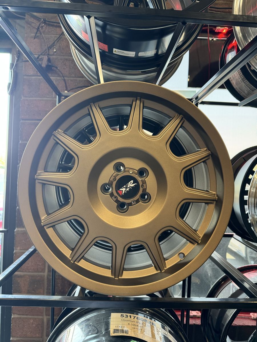 XXR Flat Bronze 17x8. Brand new set of 4 wheels.