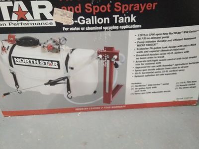 NorthStar 26-Gallon ATV Boomless Broadcast and Spot Sprayer