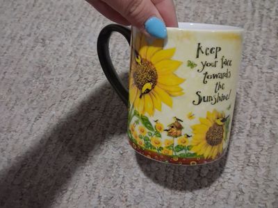 Sunflower mug