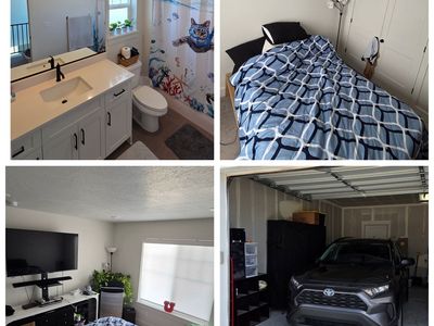 1 private bedroom, bathroom and 1 car spot to rent