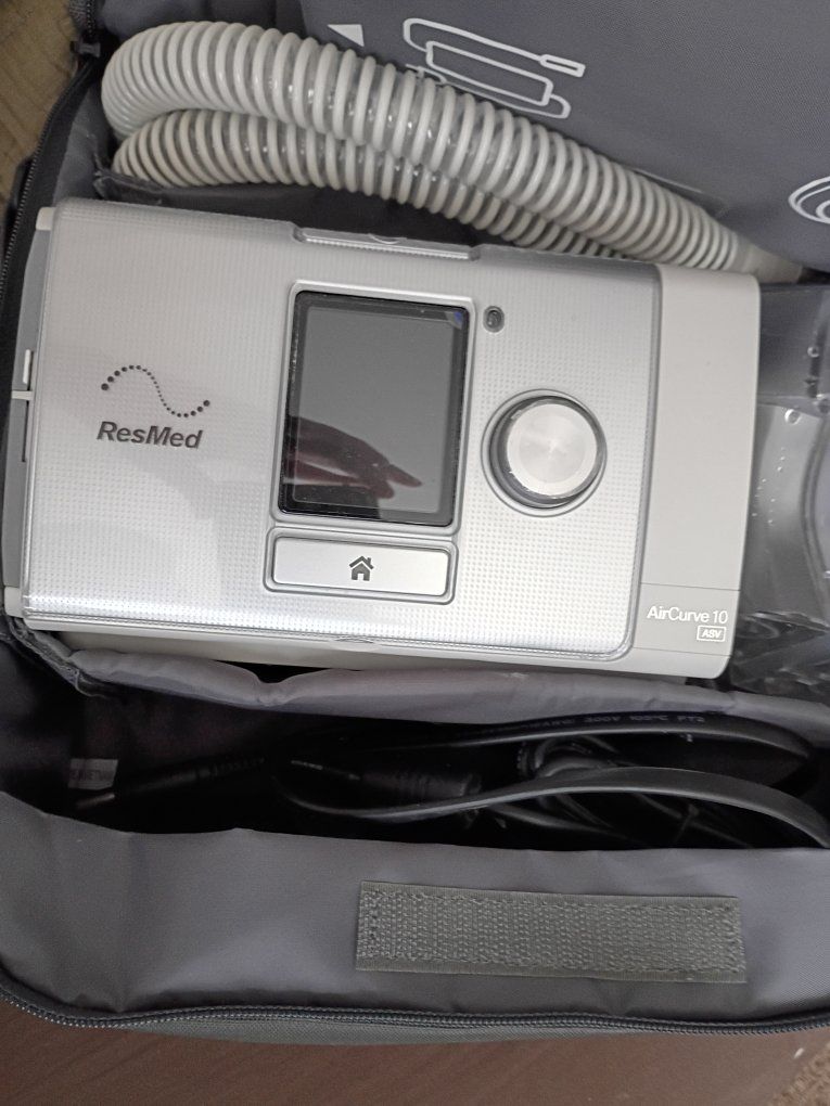 ResMed AirCurve 10 ASV  Machine. it helps with people with sleeping issues comes with everything you see , works like brand new.