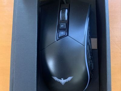 Havit RGB HV-MS733 Wired Programmable Black Gaming Office Mouse, Multicolor