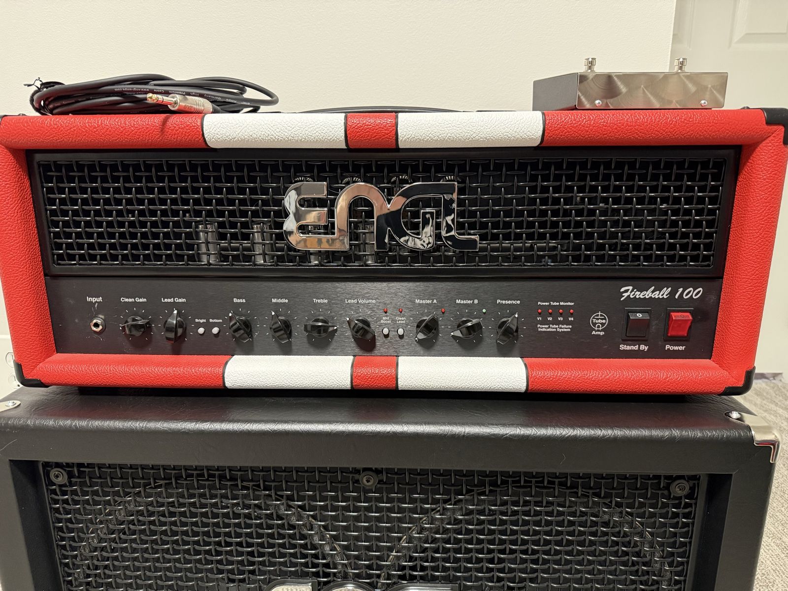 Engl Fireball 100 40th Anniversary head. 