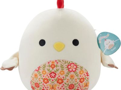 Easter Squishmallow Todd The Rooster NWT