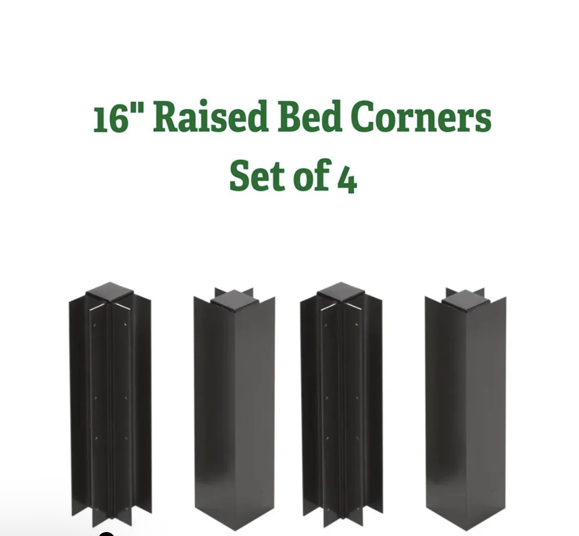 2" Lifetime™ Raised Bed Corners, Set of 4 (16 inch)