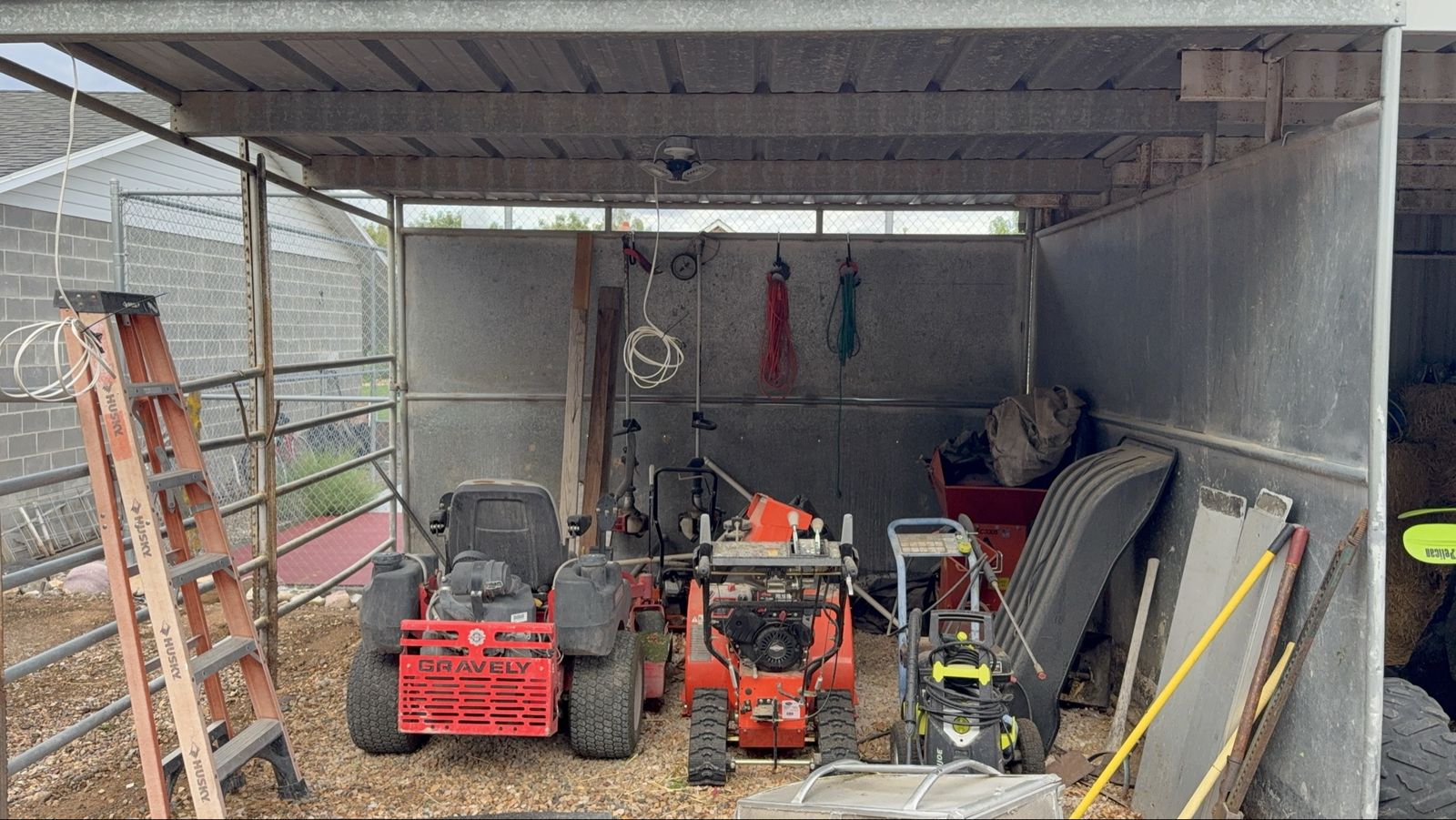 Horse shed