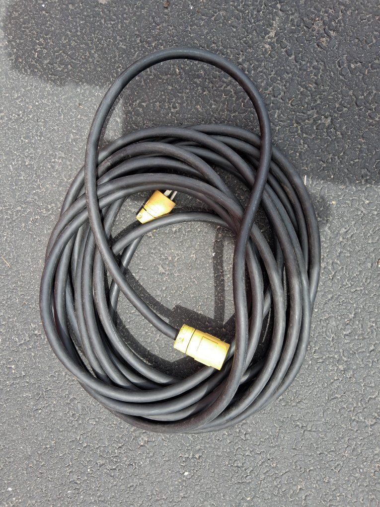 RV Super Duty 50 ft Extension Cord Water Resistant 600V Good!