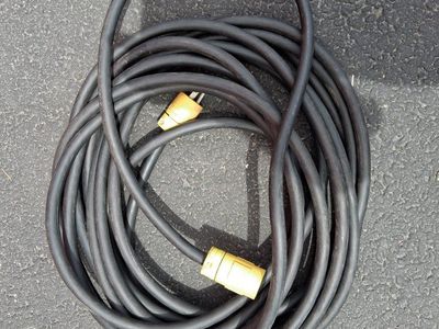 RV Super Duty 50 ft Extension Cord Water Resistant 600V Good!