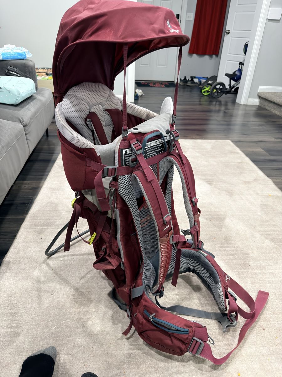 Deuter Kid Comfort Child Carrier Backpack FLAWLESS condition!