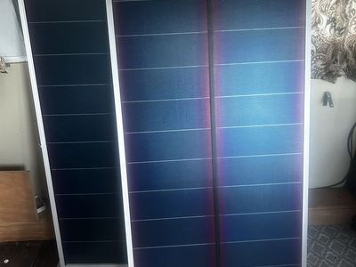 Lot of (4) 100 watt solar panels new