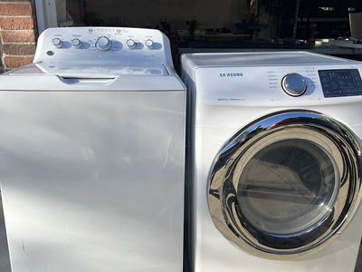 Washer and dryer—electric