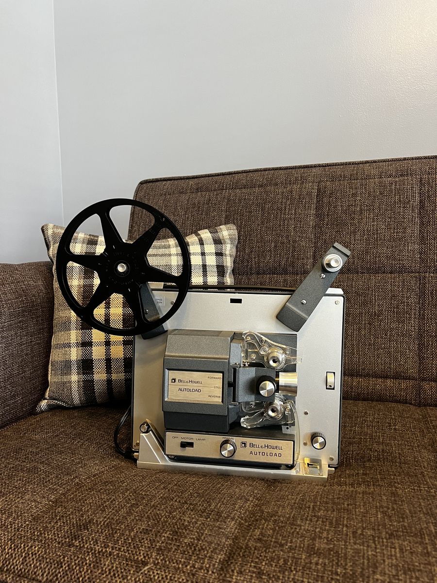 Bell & Howell Autoload 357 Movie Projector Vintage 8mm Film with Auto-load Feature