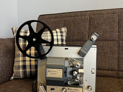 Bell & Howell Autoload 357 Movie Projector Vintage 8mm Film with Auto-load Feature