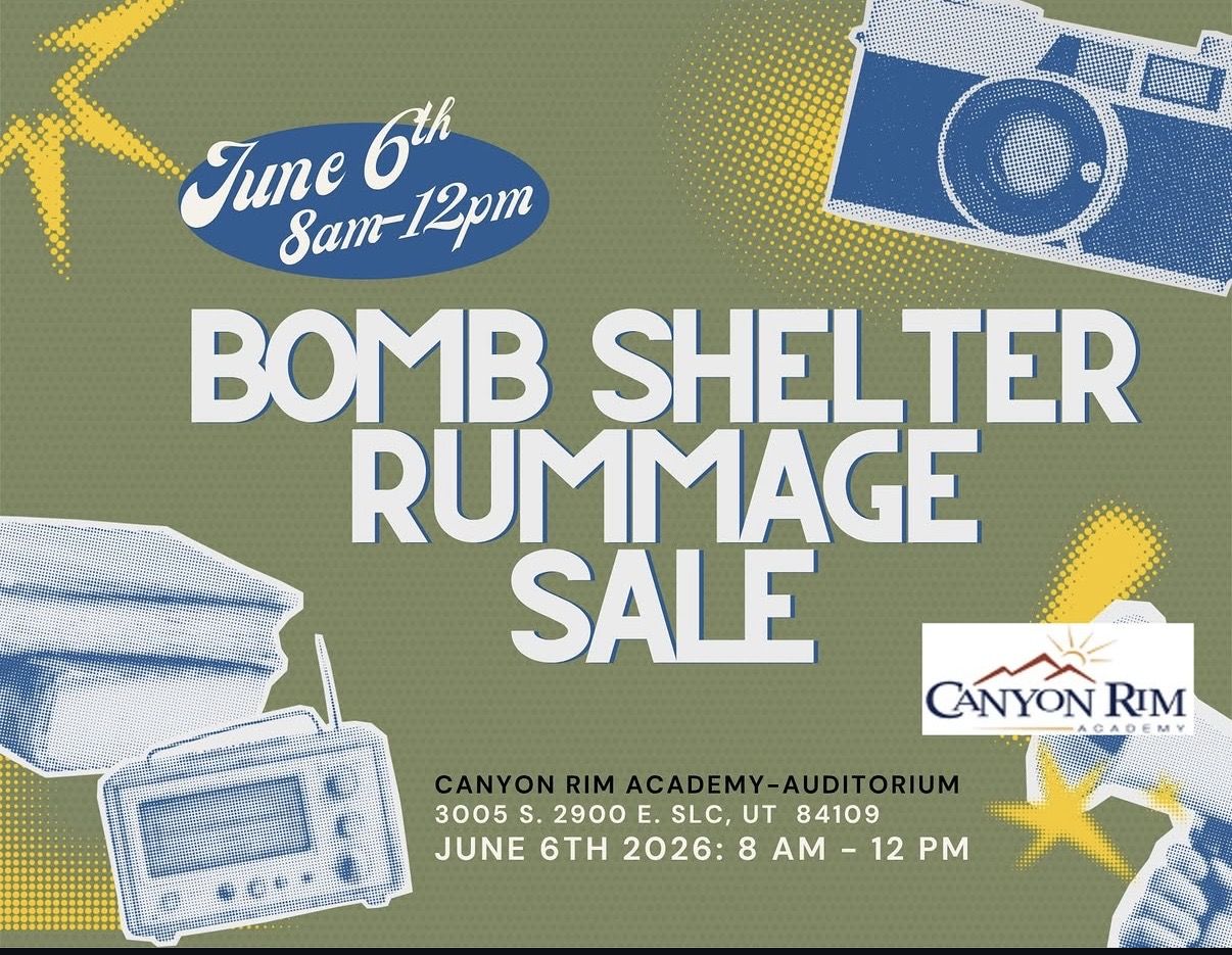Bomb Shelter Rummage Sale