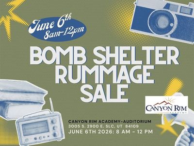 Bomb Shelter Rummage Sale
