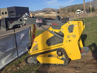 2023 WACKER NEUSON SM100 BUILT IN USA MINI SKID STEER 36" WIDE DINGO-BRAND NEW TRACKS.
