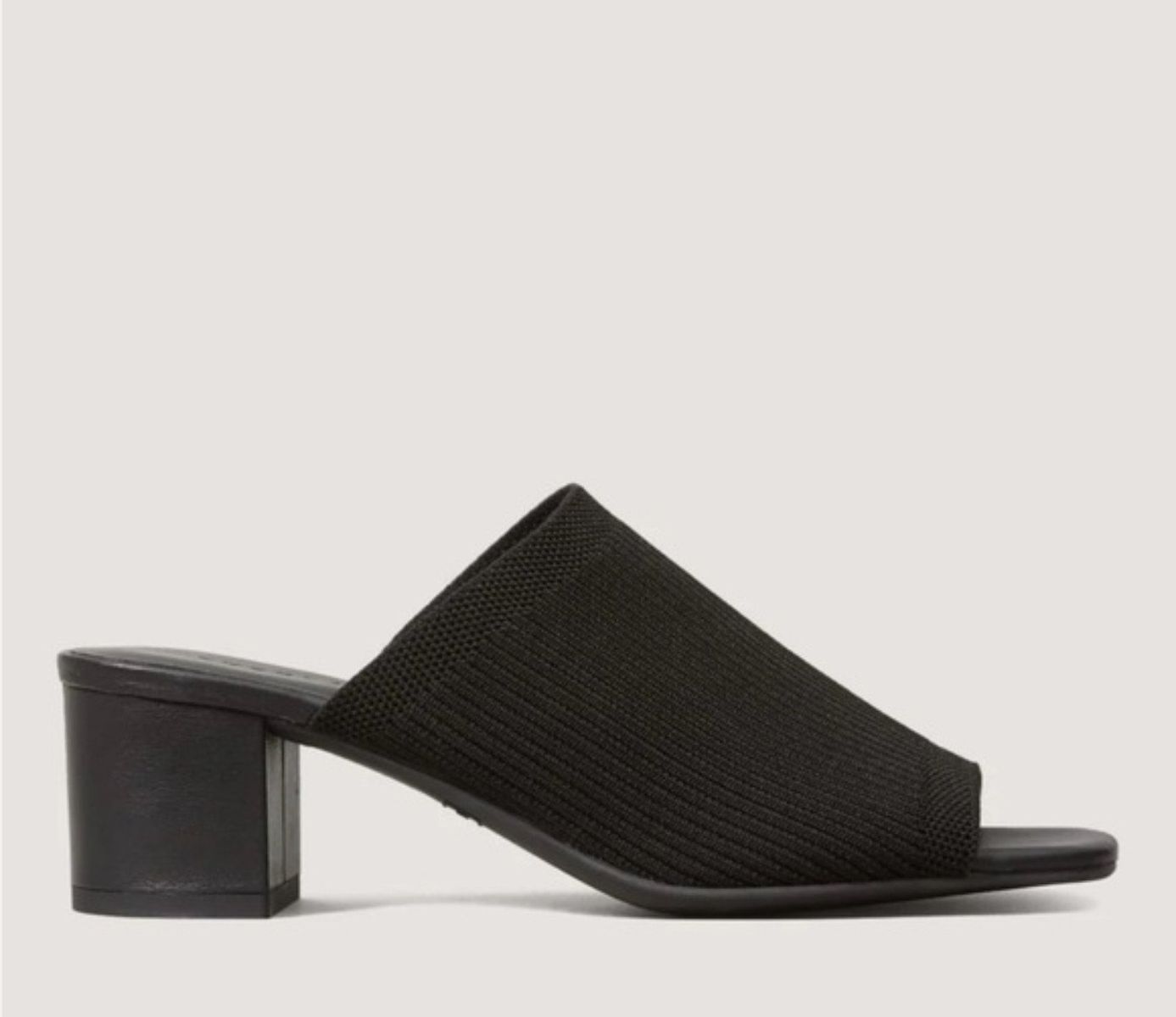 NEW Everlane The Glove Mule in ReKnit Black 7