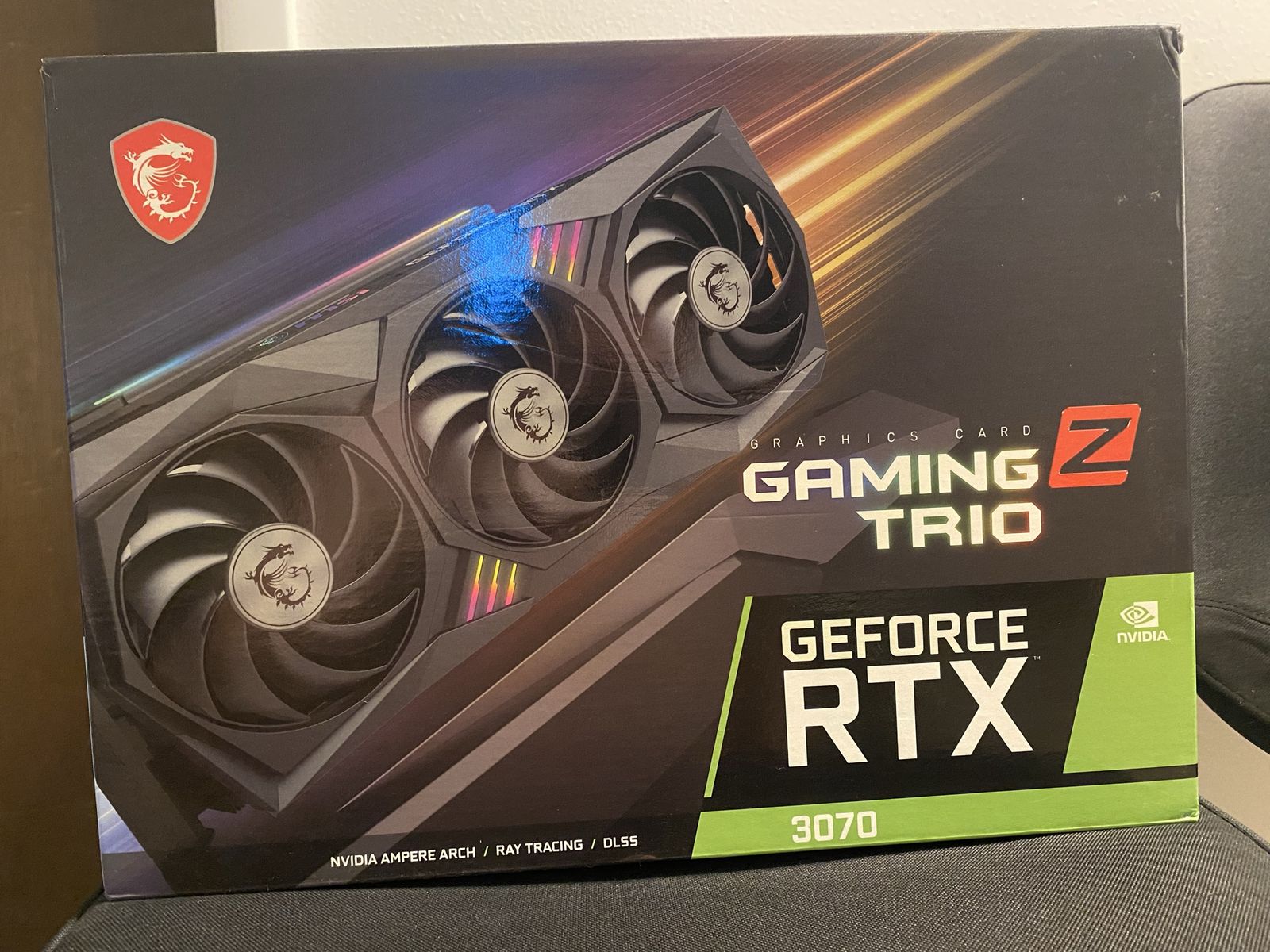 MSI Gaming Z Trio RTX 3070 8GB GDDR6 Graphics Card