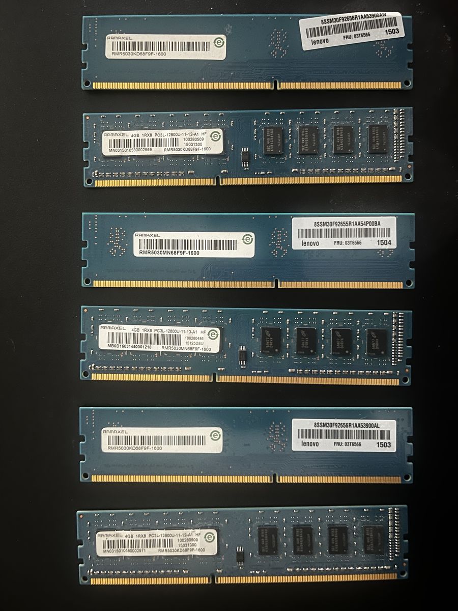 DDR-3 Memory sticks