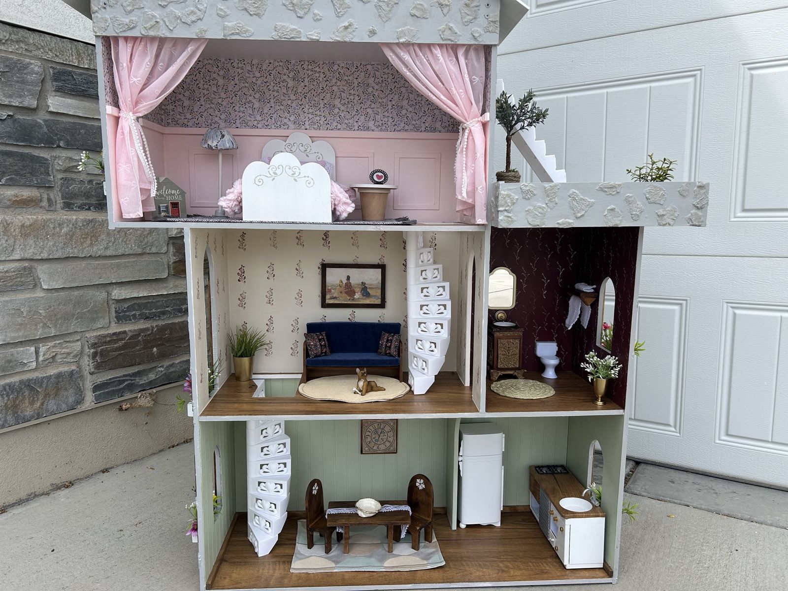 Rebuilt Large Dollhouse
