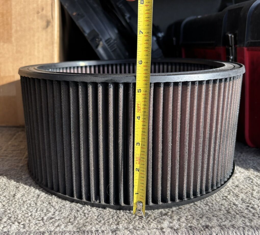 K&N Air Filter A118A8 12 By 5 1/2