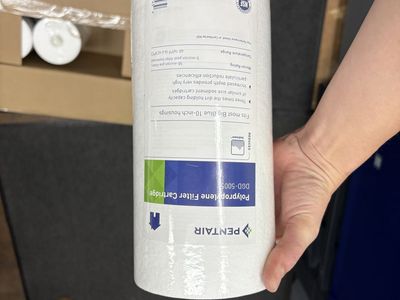Pentair DGD-5005 Big Blue 10-inch Polypropylene Filter Cartridge, 50/5 Micron, NSF Certified